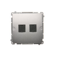 BM62.01/43 dvojitá počítačová zásuvka RJ