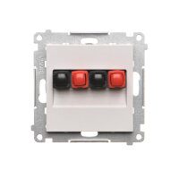 TGL2.01/114 Zásuvka reproduktorová 2 nás