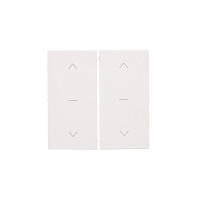 Kryt s piktogramem 2 násobný pro přístroje SZW2M, SZP2M bílá matná   TKZW2/111