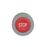 Ovládací hlavice zapuštěná RU BI symbol STOP spec. popis ŠE SCHNEIDER ZB5FA434C0