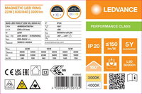 MAGNETIC LED RING 22W ML 83040 AC LEDVANCE 4099854756764