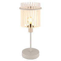 Stolní lampa GORLEY písková 1xE14, max. 40W 230V GLOBO 15698TB
