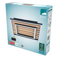 DL LED SCHWARZ/HOLZ L315 CEMBRANO
