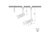 LARGO spot, 10cm PANLUX S10-276