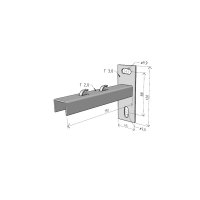 Nosník NPZM 150 ''GZ'' pro žlab 150/50, 150/100 ARKYS ARK-215115