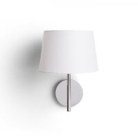 BROADWAY nástěnná bílá chrom 230V E27 42W RENDL R11985