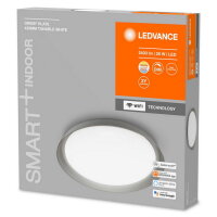 Stropní svítidlo LEDVANCE SMART WIFI ORBIS PLATE RD 430 TW GR