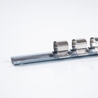 Závěsný kovový držák na hlavice 1/2'' 11dilů 330mm HONITON HA0012330