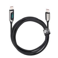 USB-C kabel s displejem USB-C konektor - USB-C konektor 100W 1m SOLIGHT SSC1801