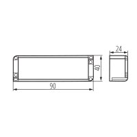 DRIVE LED N 15W 12V Elektronický napěťový transformátor (starý kód 23860) 23861