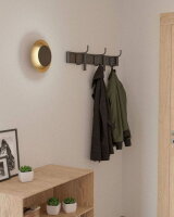 Nástěnné svítidlo TOCINA LED černá/mosaz 1X11W IP20 EGLO 900988