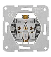 Zásuvka ČSN bezpečnostní clonka, bezšroubové svorky,stříbrná SCHRACK EV121351--