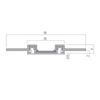 PROFILE 2m 48V DC IP40 SWH
