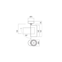 XGAMMA RECESSED 1X30W 220-240V AC 4000K