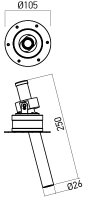 XVECTOR TRIM. REC. ADJ. PROJECTOR 9W 220