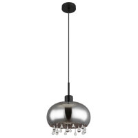 Závěsné svítidlo CORRY černá 1xE27 LED, max. 9W 230V GLOBO 15839H1