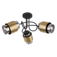 Stropní svítidlo MILLEY černá 3x E27 40W 230V GLOBO 15560-3D