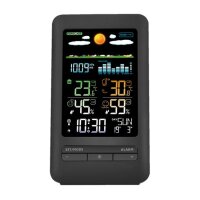 Meteostanice, barevný LCD, vnitřní/venko