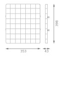 FL HIGH MAST WIRE GUARD 10X1 EUE   LEDV