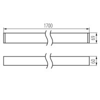 AL-LH-NW-MAT-S-NT Přisazené svítidlo LED KANLUX 34105