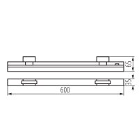 LTL-E 15W-60-CCT-B Svítidlo LED do lišty TEAR N KANLUX 38397