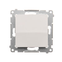 Spínač jednopólový, řazení 1, 16AX 250V~, bílá KONTAKT SIMON DW1A.01/11