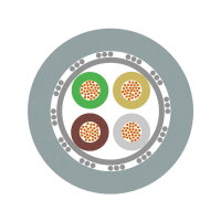 Nízkofrekvenční datový kabel UNITRONIC FD CY 10x0,14 LAPP 0027416