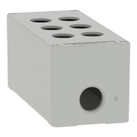Skříň kovová, Šedá, M25 6 otvorů, 22MM 80X175X77 UL CSA    SCHNEIDER XAPD3506