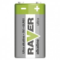RAVER alkalická baterie 9V (6LR61) /1320511000/ B7951