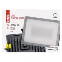 LED reflektor ILIO, 51W, černý, neutrální bílá EMOS ZS2540