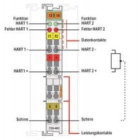 2kanálový analogový vstup 4-20 mA HART Wago 750-482