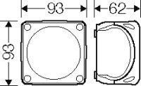 Kabelova rozvodka 1,5-2,5 mm2 5pol., černá HENSEL KF 0202 B