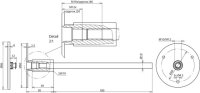 Uzemňovací bod Typ M M10/M12 nerez s připojovací osou L 195mm, FeZn DEHN 478011