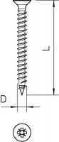 OBO 3192210 Šroub Sprint 4759 4.0X25