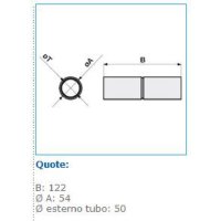 MGM-050 spojka trubek, IP 40, D 50 mm INSET 10690