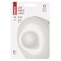 LED noční světlo P3314 s fotosenzorem do zásuvky EMOS P3314