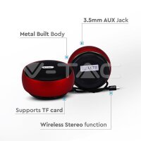 Portable Bluetooth Speaker With Micro US