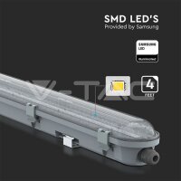LED Waterproof Fitting M-SERIES 1200mm 36W 4000K Transparent 120LM/W SKU20205