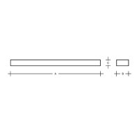 Nástěnné svítidlo Izar II 900mm 23,3W 3000K 3540lm černá I2.L1.900.93M DALI2