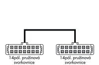 Připojovací kabel 14pól. Konektor dle DIN 41651 WAGO 706-753/300-100