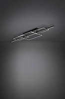 Stropní svítidlo PUEBLA LED černá 34,5W IP20 EGLO 390282