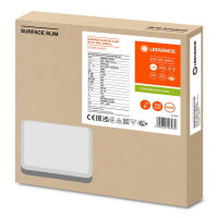 LEDVANCE SURFACE SLIM IK10 SQ 350 SENSOR 35W 840 WT IP65