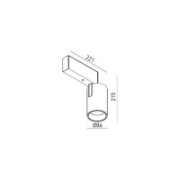 XTRIM M ADJ. DALI MINI PROJECTOR with AR