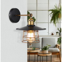 Nástěnné svítidlo VIEJO černá 1xE27, max. 60W 230V GLOBO 15086BW