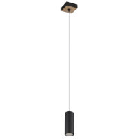 Závěsné svítidlo ROBBY černá bez 1x GU10 35W 230V GLOBO 57911HBW