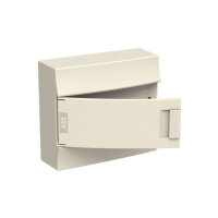 Nástěnná rozvodnice ABB IP41/12M, Mistral41W vč. N/PE, plná dvířka