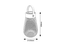 TAPOLCA bílá LED 0,16W IP44