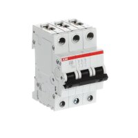 S203-B80 3 fázový jistič 80A char. B 6kA ABB 2CDS253001R0805