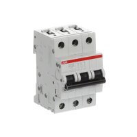 S203M-K25 3 fázový jistič 25 A char. K 10kA ABB 2CDS273001R0517