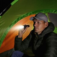 LED nabíjecí kapesní svítilna, 120lm, Li